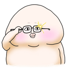 Plump plump ! Moonchi-kun 3 sticker #5030817