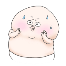 Plump plump ! Moonchi-kun 3 sticker #5030820