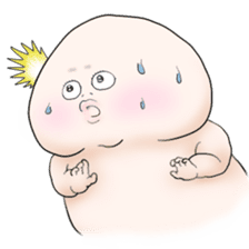 Plump plump ! Moonchi-kun 3 sticker #5030822