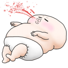Plump plump ! Moonchi-kun 3 sticker #5030823