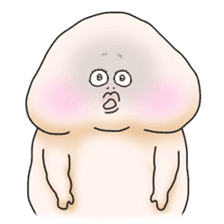 Plump plump ! Moonchi-kun 3 sticker #5030825