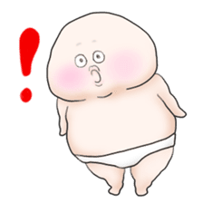 Plump plump ! Moonchi-kun 3 sticker #5030827
