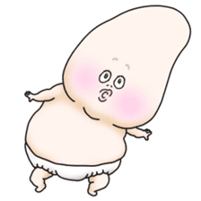 Plump plump ! Moonchi-kun 3 sticker #5030832