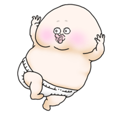 Plump plump ! Moonchi-kun 3 sticker #5030833