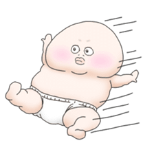 Plump plump ! Moonchi-kun 3 sticker #5030835