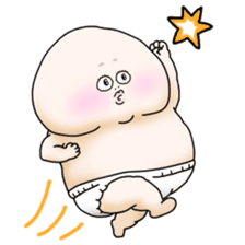 Plump plump ! Moonchi-kun 3 sticker #5030836