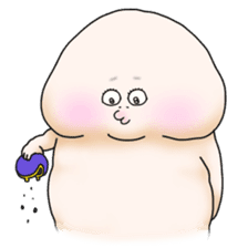 Plump plump ! Moonchi-kun 3 sticker #5030838