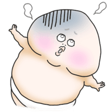 Plump plump ! Moonchi-kun 3 sticker #5030841