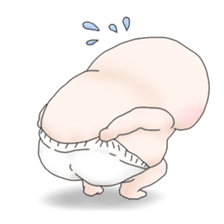 Plump plump ! Moonchi-kun 3 sticker #5030844