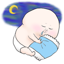 Plump plump ! Moonchi-kun 3 sticker #5030853