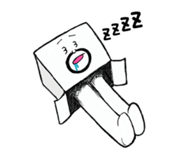 A cubical uncle sticker #5030944