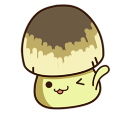Straw mushroom boy Won Won(Leisure time) sticker #5031135