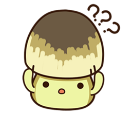 Straw mushroom boy Won Won(Leisure time) sticker #5031136