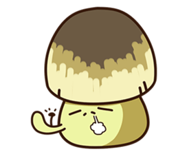 Straw mushroom boy Won Won(Leisure time) sticker #5031138