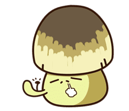 Straw mushroom boy Won Won(Leisure time) sticker #5031138