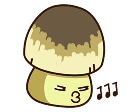 Straw mushroom boy Won Won(Leisure time) sticker #5031141