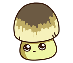 Straw mushroom boy Won Won(Leisure time) sticker #5031143