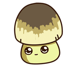 Straw mushroom boy Won Won(Leisure time) sticker #5031143