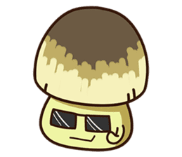 Straw mushroom boy Won Won(Leisure time) sticker #5031153
