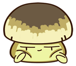 Straw mushroom boy Won Won(Leisure time) sticker #5031154