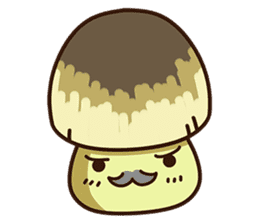 Straw mushroom boy Won Won(Leisure time) sticker #5031162