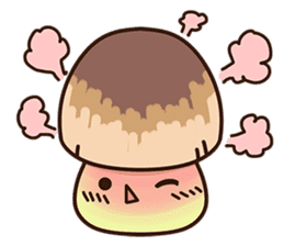 Straw mushroom boy Won Won(Leisure time) sticker #5031163