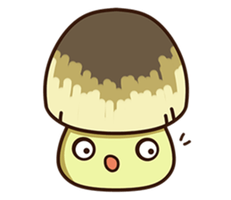 Straw mushroom boy Won Won(Leisure time) sticker #5031165