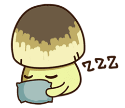 Straw mushroom boy Won Won(Leisure time) sticker #5031168