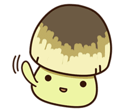 Straw mushroom boy Won Won(Leisure time) sticker #5031169