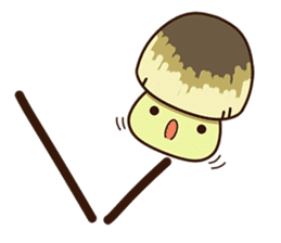 Straw mushroom boy Won Won(Leisure time) sticker #5031171