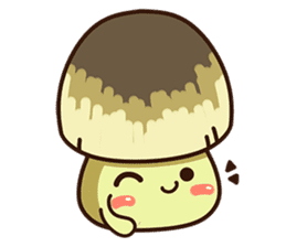 Straw mushroom boy Won Won(Leisure time) sticker #5031173