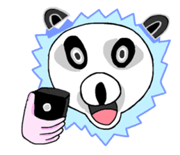 Magic Panda Mask sticker #5031184