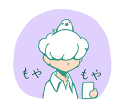 Kawaii KYUNKYUN Sticker by ARINKO sticker #5031468