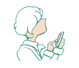 Kawaii KYUNKYUN Sticker by ARINKO sticker #5031481