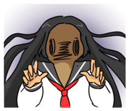 Gas mask boy and Plague doctor mask girl sticker #5031671