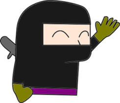 Hiragana Ninja 2 sticker #5033711