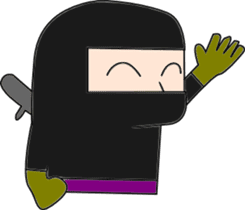 Hiragana Ninja 2 sticker #5033711