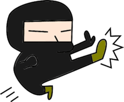 Hiragana Ninja 2 sticker #5033726