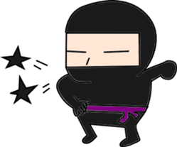 Hiragana Ninja 2 sticker #5033732