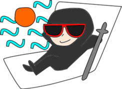 Hiragana Ninja 2 sticker #5033749