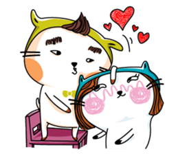 Jeo & Cathi Sweety Stickers sticker #5033850