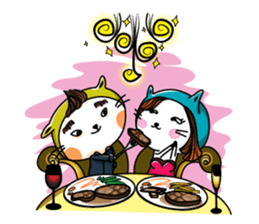 Jeo & Cathi Sweety Stickers sticker #5033851