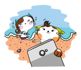 Jeo & Cathi Sweety Stickers sticker #5033853