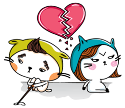 Jeo & Cathi Sweety Stickers sticker #5033858