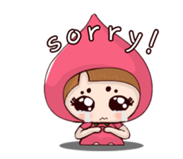 Small peaches sticker #5034839