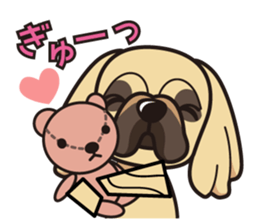 iinu - Pekingese sticker #5035031