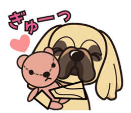 iinu - Pekingese sticker #5035031