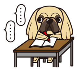 iinu - Pekingese sticker #5035042