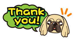 iinu - Pekingese sticker #5035045