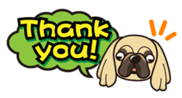 iinu - Pekingese sticker #5035045